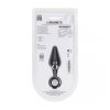 Silicone Anal Plug with Loop - S - Black